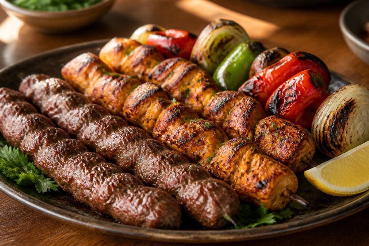 Lebanese food at Shawarma Palace