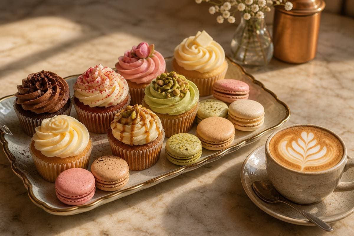 Bakery food at Nora's Bakery
