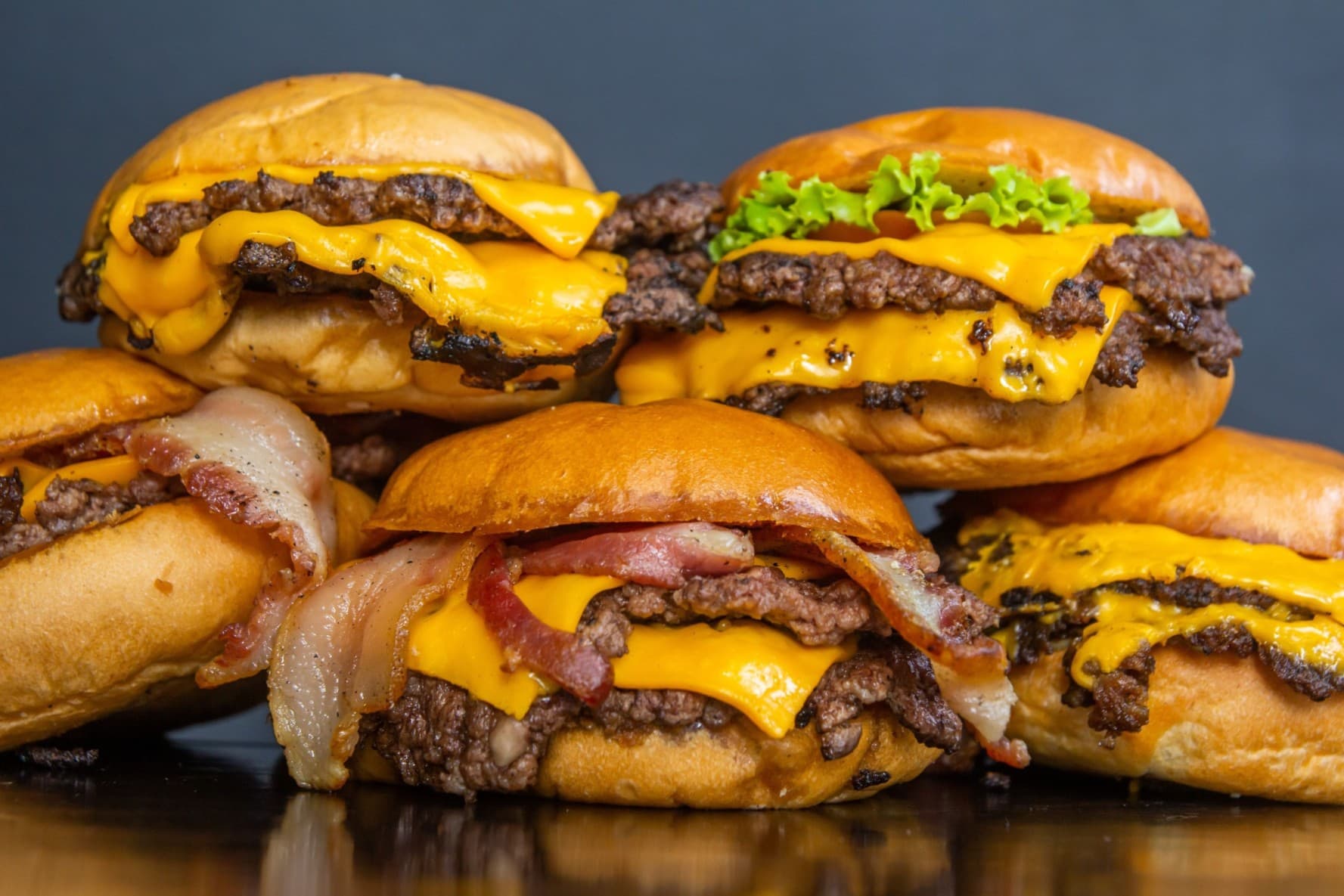 Burger food at Burger Fries forever